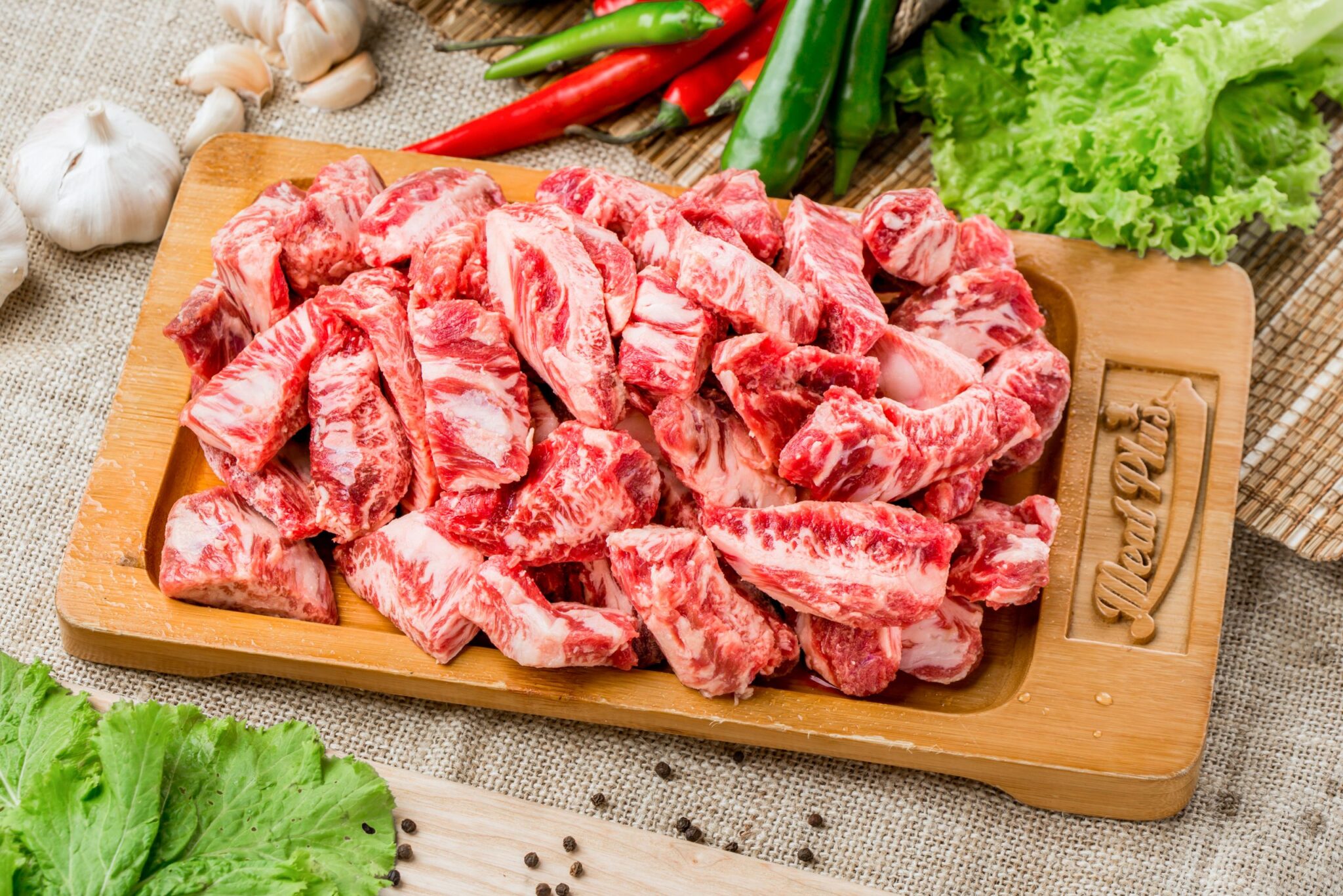 Excel Rib Meat Thịt Dẻ Sườn Bò Mỹ - Excel - Rib Finger Beef - 1KG